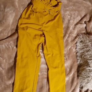 Mustard yellow dress pants